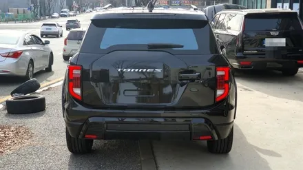 KGM토레스 블랙에디션에 썬팅은 글라스틴트 레이니블루가 딱이야!!