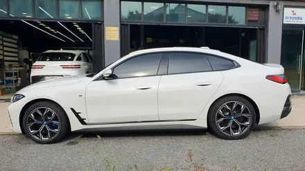 2025 BMW I4 썬팅 / 솔라가드프리미엄 대전학하점에서 제니스IR 시공