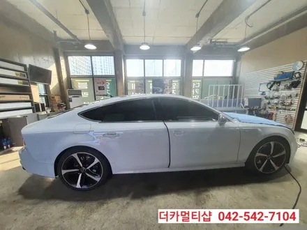 대전 글라스틴트 반사썬팅전문 더카멀티샵에서 아우디S7 썬팅재시공 하기