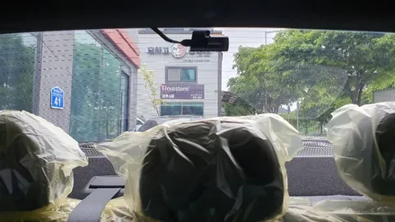 글라스틴트 레이니블루 / 아반테N플루이드그레이메탈릭 색상에 딱이야!!
