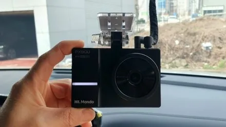 신차 쏘렌토하이브리드 글라스틴트 레이니블루 틴팅과 만도PX900 블랙박스 장착