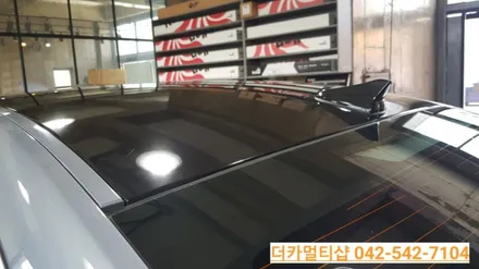 대전 제네시스DH 전면썬팅과 루프스킨으로 예뻐지자!!