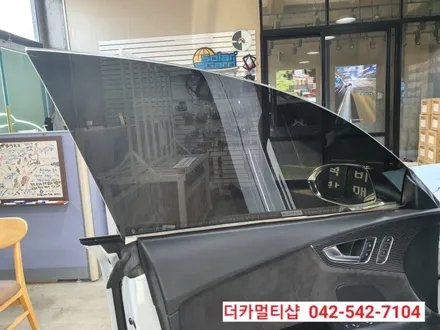 대전 글라스틴트 반사썬팅전문 더카멀티샵에서 아우디S7 썬팅재시공 하기