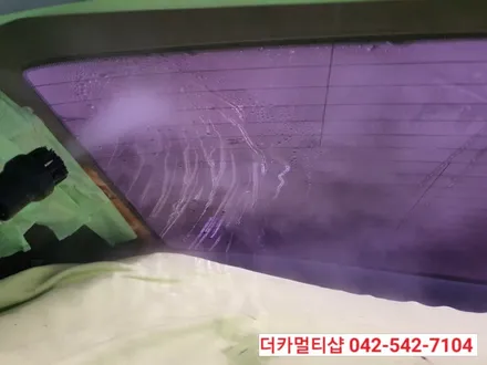 그랜저IG 반사썬팅전문 대전더카멀티샵, LED전조등