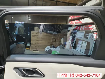 레인지로버 벨라 글라스틴트 레이니블루 반사썬팅전문 대전더카멀티샵