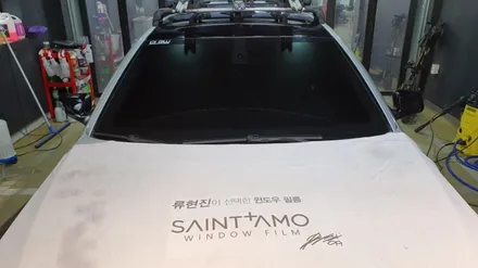 대전 수입차썬팅 재시공 / 세인트아모스퍼터 90모터스