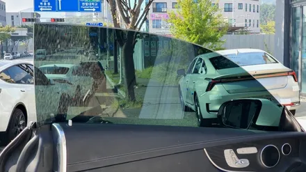 벤츠E220d쿠페(W213) 시인성 좋은 옵티멈CXT로 썬팅재시공