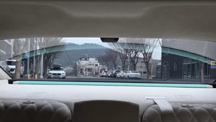 제네시스G80 비크블랙 / 글라스틴트 레이니블루 틴팅