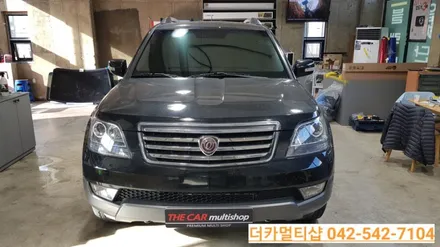 대전 모하비 썬팅 재시공!!