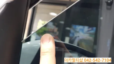 대전 더뉴K5 글라스틴트 로데 썬팅 재시공하기