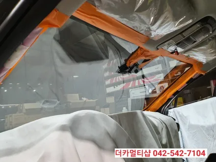 대전신차패키지전문 더카멀티샵 소나타DN8센슈어스 녹턴그레이 패키지작업기
