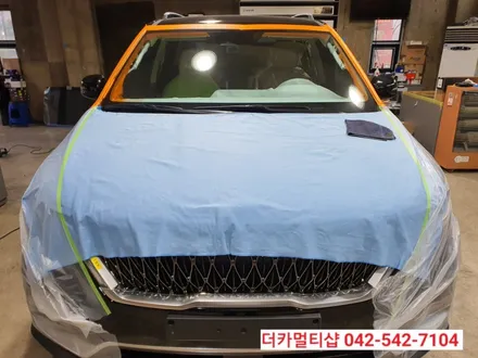 카니발KA4오로라블랙펄에 어울리는 맞춤썬팅은 글라스틴트 선셋 반사필름!!