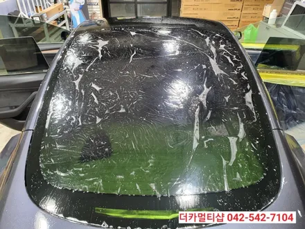 대전테슬라모델3리프레쉬/세인트아모아쿠아82/하이패스/광각미러/PPF패키지가 가능한 더카멀티샵