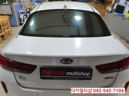 더뉴K5 썬팅재시공전문 도안동썬팅맛집 더카멀티샵에서 세인트아모스퍼터 반사필름 시공