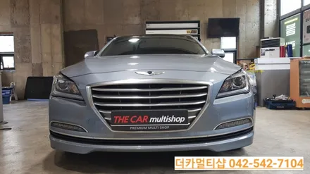 대전 제네시스DH 전면썬팅과 루프스킨으로 예뻐지자!!