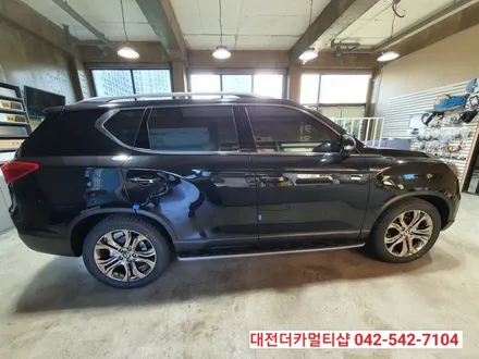 신차G4렉스턴 글라스틴트 반사썬팅으로 멋내기