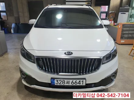 대전더카멀티샵에서 올뉴카니발 글라스틴트썬팅,블랙박스,인스타세로그릴 작업하자. 1탄!!