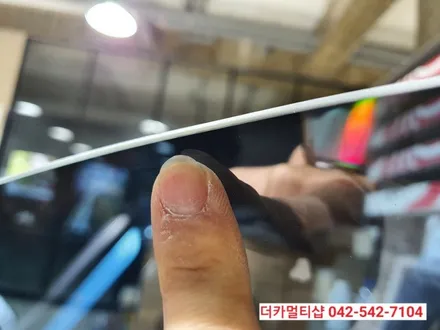 BMW740LD G11 글라스틴트 레이니블루 썬팅재시공전문 더카멀티샵