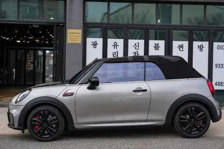2023미니컨버터블jcw 유쉴드바이올렛썬팅과 소프트탑코팅&생활보호PPF/대전신차패키지 90모터스