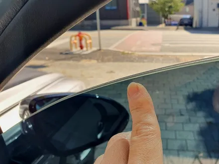 대전 제네시스G80스포츠 썬팅재시공 / 글라스틴트 레이니블루 썬팅