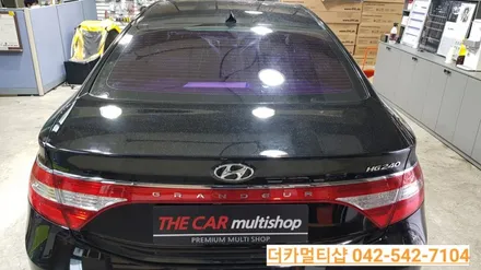 HG그랜저 썬팅 재시공은 대전 더카멀티샵!!