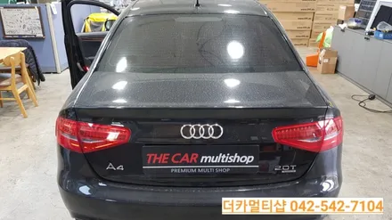 아우디A4 썬팅 대전더카멀티샵에서 다시하자!!