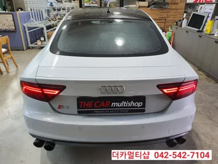 대전 글라스틴트 반사썬팅전문 더카멀티샵에서 아우디S7 썬팅재시공 하기