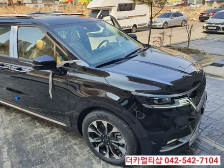 카니발KA4오로라블랙펄에 어울리는 맞춤썬팅은 글라스틴트 선셋 반사필름!!