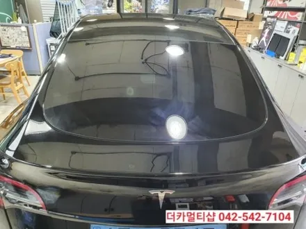 테슬라 모델Y에 어울리는 썬팅은 따로있다!! 대전 세인트아모필름 전문 대전도안동 더카멀티샵