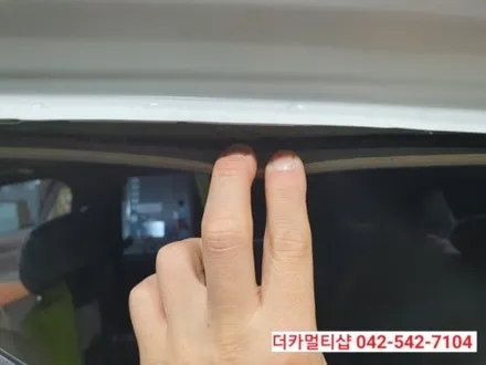 G80베르비에화이트 도안동 더카멀티샵에서 신차검수부터 패키지작업까지 한번에 하자!!