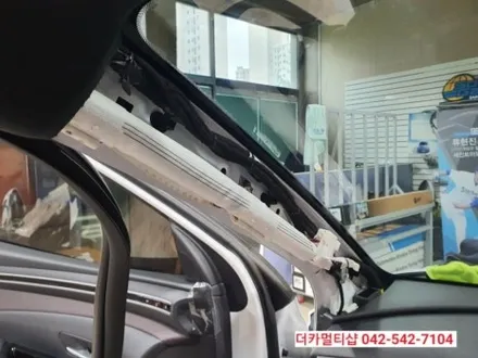2021 투싼NX4 세인트아모스퍼터썬팅, 아이나비블랙박스,생보PPF,유리막코팅까지 신차의 모든것 더카멀티샵으로 오세요!!