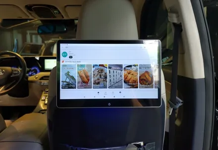 대전 포커스 노바X13 안드로이드 리어 모니터 장착점 / 90모터스