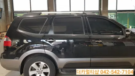 대전 모하비 썬팅 재시공!!