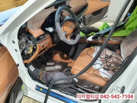 G80베르비에화이트 도안동 더카멀티샵에서 신차검수부터 패키지작업까지 한번에 하자!!