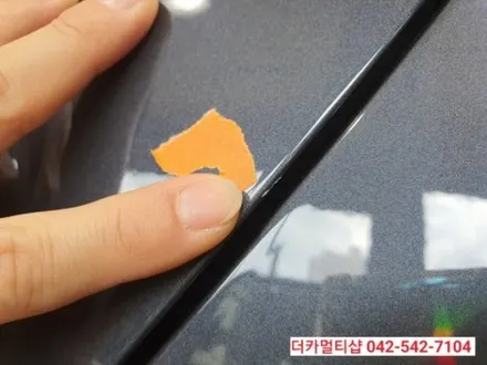 모델3리리프레쉬 미드나잇실버에 어울리는 세인트아모 아쿠아82 썬팅필름