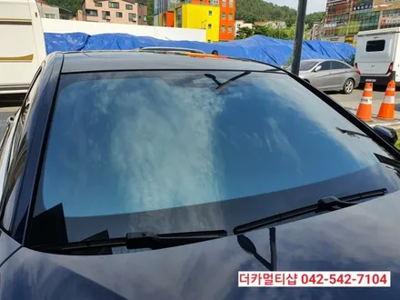 BMW740LD G11 글라스틴트 레이니블루 썬팅재시공전문 더카멀티샵