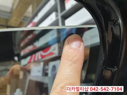 그랜저IG 반사썬팅전문 대전더카멀티샵, LED전조등