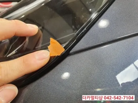 모델3리리프레쉬 미드나잇실버에 어울리는 세인트아모 아쿠아82 썬팅필름