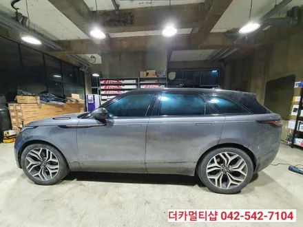 레인지로버 벨라 글라스틴트 레이니블루 반사썬팅전문 대전더카멀티샵