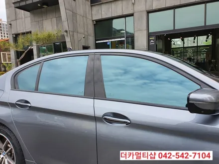 BMW530i G30 글라스틴트 레이니블루 썬팅재시공전문 대전 더카멀티샵