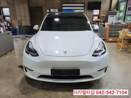 대전테슬라전문 더카멀티샵에서 모델Y신차패키지 시공하자
