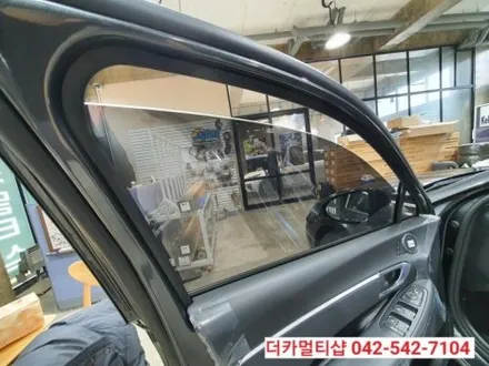 대전신차패키지전문 더카멀티샵 소나타DN8센슈어스 녹턴그레이 패키지작업기