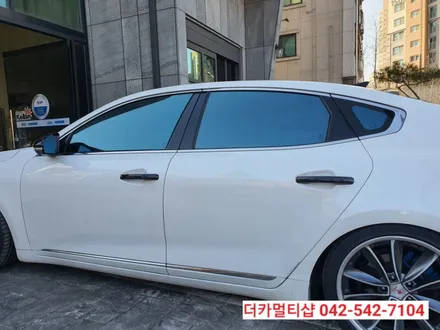 글라스틴트레이니블루 썬팅전문 대전 도안동 더카멀티샵 올뉴K7 재시공