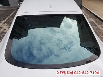 글라스틴트 레이니블루전문 더카멀티샵 아우디A7 썬팅재시공