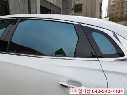 더뉴그랜저 글라스틴트 레이니블루 반사썬팅전문 더카멀티샵!!