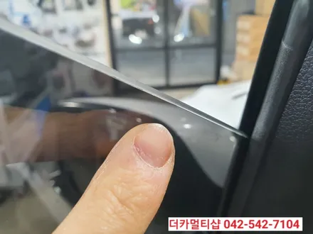 대전더카멀티샵에서 올뉴카니발 글라스틴트썬팅,블랙박스,인스타세로그릴 작업하자. 1탄!!
