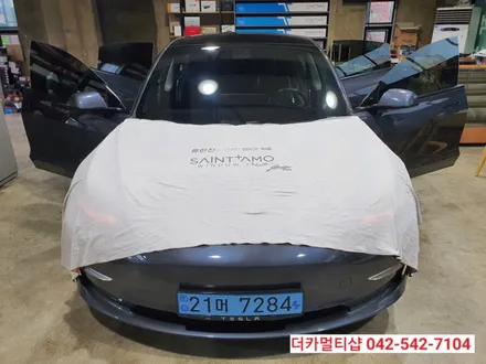 모델3리리프레쉬 미드나잇실버에 어울리는 세인트아모 아쿠아82 썬팅필름