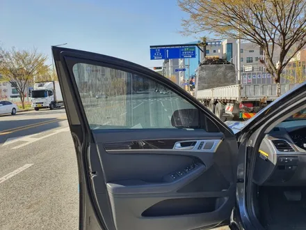 제네시스G80 썬팅은 글라스틴트 레이니블루