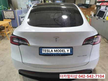대전 테슬라 모델Y 썬팅전문점 더카멀티샵 솔라가드 HP차콜 시공