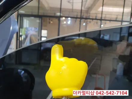 싼타페DM썬팅재시공 솔라가드 새턴 전문시공점 더카멀티샵에서 전면유리교체와 썬팅을 한번에